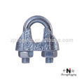 Malleable wire rope clip with TYPE JIS TYPE B